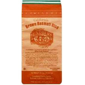 Lundberg Farms Eco-Fr Basmati Brown Rice (1x25lb)