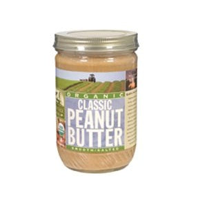 Woodstock Org Classic Smooth Peanut Butter (12x16 Oz)