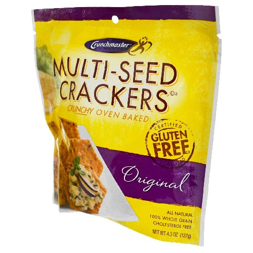 Crunch Master Original Multiseed Cracker (12x4.5 Oz)