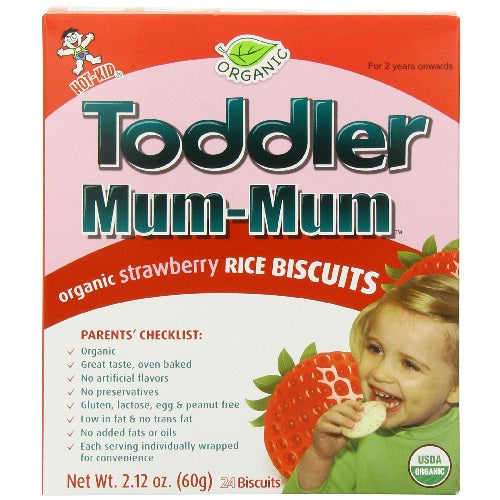 Hot Kid Toddler Mum-Mum Strawberry (6x2.12 Oz)