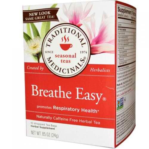 Traditional Medicinals Breathe Easy Herb Tea (6x16 Bag)