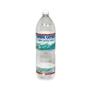 Crystal Geyser Alpine Spring Water Plastic 1.5 Liter (12x50.7 Oz)