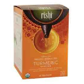 Rishi Tea Tumeric Ginger, FT (6x15 BAG)