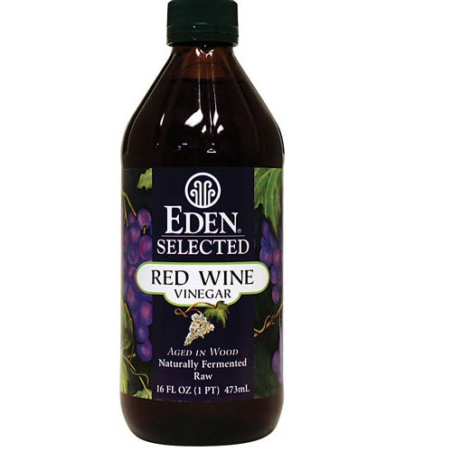 Eden Foods Red Wine Vinegar Raw (12x16 Oz)