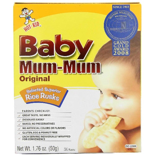 Hot Kid Baby Mum-Mum Original (6x1.76 Oz)