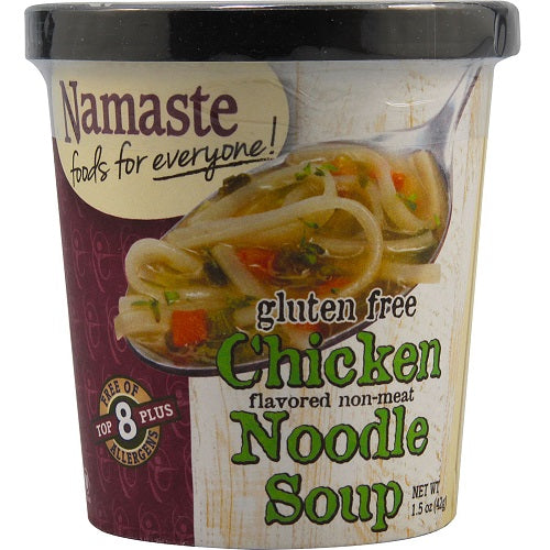 Namaste Foods Chicken Noodle, Flvrd Non Meat (12x1.5 OZ)