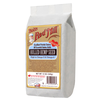 Bob's Hemp Seed Hulled ( 4x12 Oz)