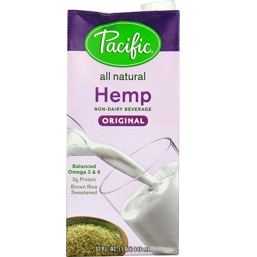 Pacific Natural Original Hemp Milk Non Dairy Beverage (12x32 Oz)