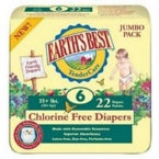 Earth's Best Chlorine Free Diapers Size 2 (4x40 Ct)