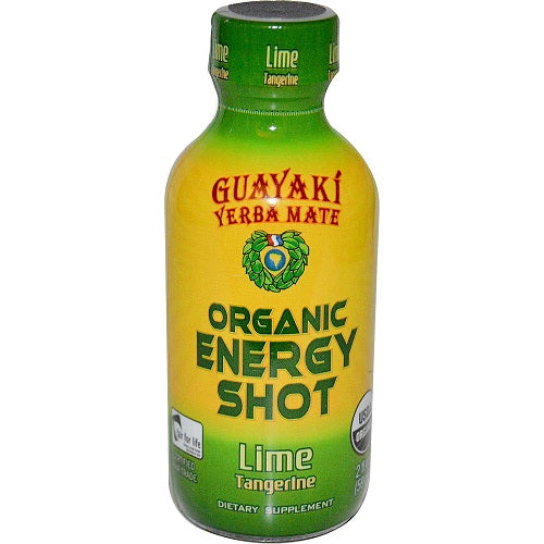 Guayaki Lime Tangerine Energy Shot (12x2 Oz)