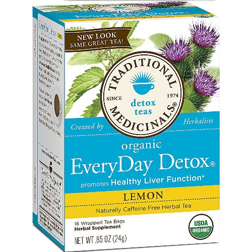 Traditional Medicinals Everyday Detox Herb Tea (6x16 Bag)