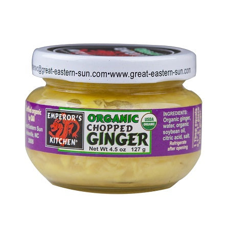 Emperor's Kitchen Chopped Ginger (12x4.5 Oz)