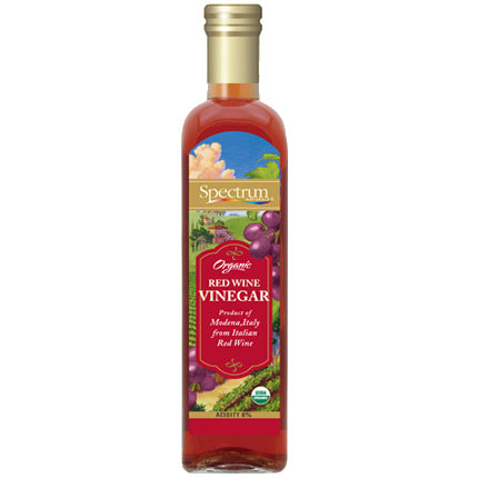 Spectrum Naturals Red Wine Vinegar (6x16.9 Oz)