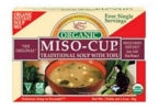 Edward & Sons Traditional Miso-Cup With Tofu (12x1.3 Oz)