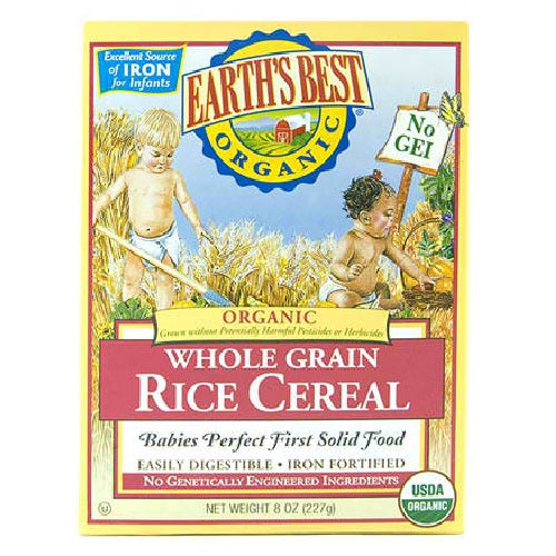 Earth's Best Whole Grain Rice Cereal (12x8 Oz)