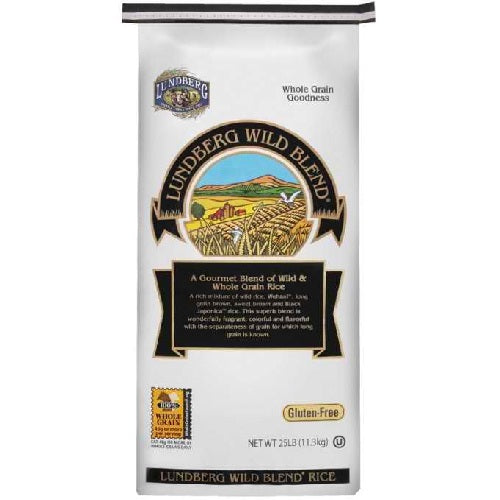 Lundberg Farms Wild Blend Rice (1x25lb)