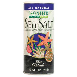 Frontier Herb Fine Sea Salt (1x7 Oz)