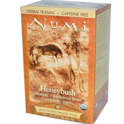 Numi Tea Honeybush Herbal Tea (6x18 Bag)