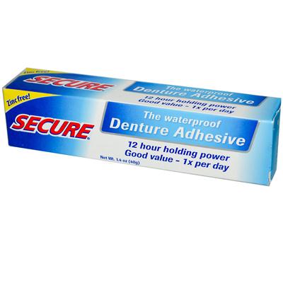 Secure Denture Bonding Cream (1x1.4 Oz)