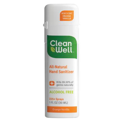 Cleanwell Orange Vanilla Hand Sanitizer (24x1 Oz)