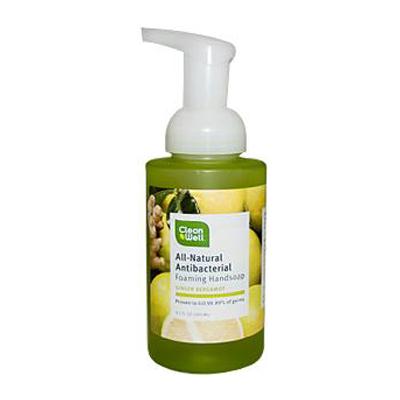 Cleanwell Ginger Bergamot Foam Hand Wash (1x9.5 Oz)