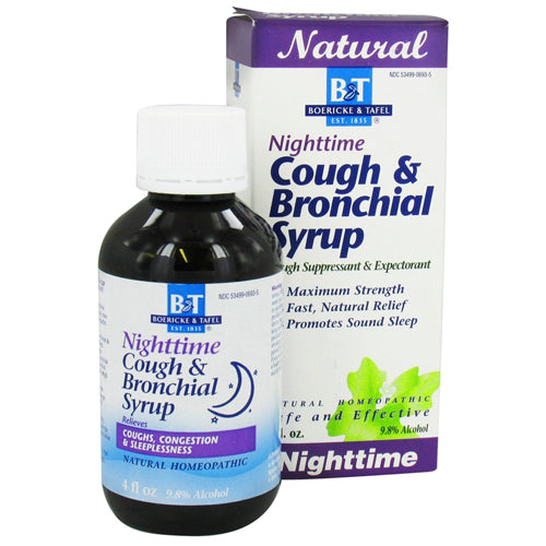 Boericke & Tafel Nighttime Cough & Bronchial Syrup (1x4 Oz)