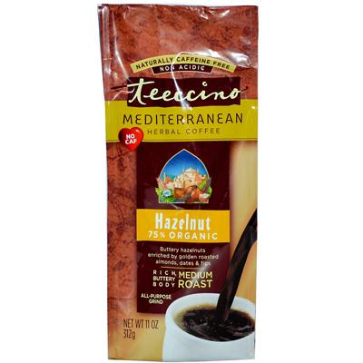 Teeccino Hazelnut Herbal Coffee (6x11 Oz)