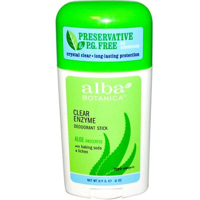 Alba Botanica Aloe Unscented Stick Deodorant (1x2 Oz)