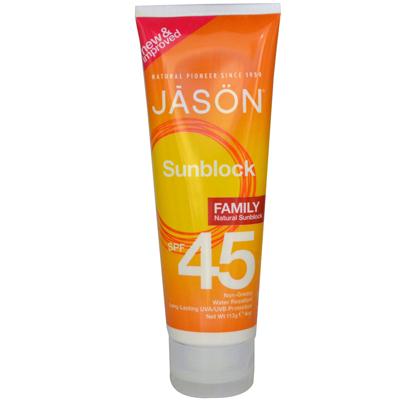 Jason's Sunscreen Family Size Spf45 (1x4 Oz)