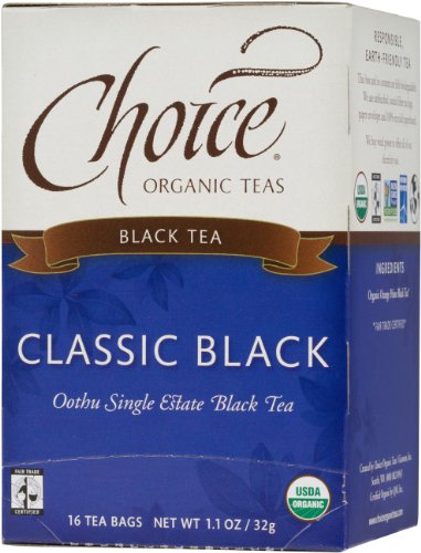 Choice Organic Teas Classic Black (6x16 Bag)