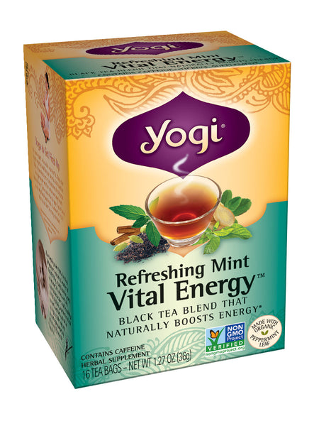 Yogi Organic Refreshing Mint Vital Energy (6x16 Bag)