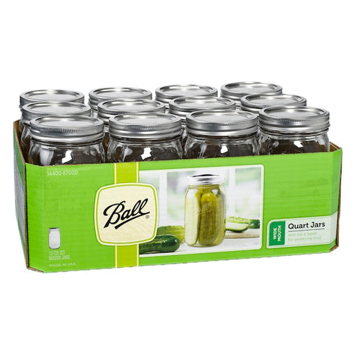 Ball Widemth Canning Jar (1x12 CT)