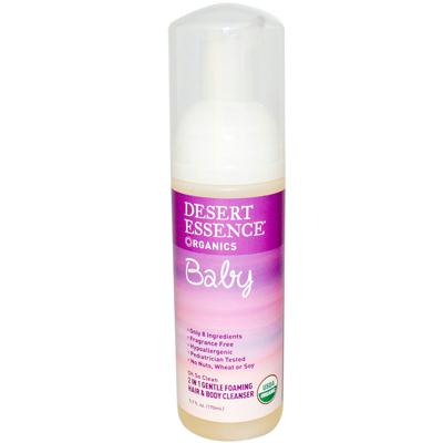 Desert Essence 2in1 HairxBody Foam Cleanser (1x5.7 Oz)