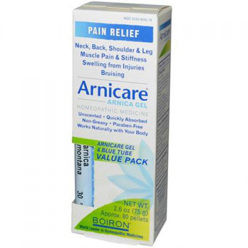 Boiron Arnica Gel & Blue Tube Bonus (1x2.5 Oz)