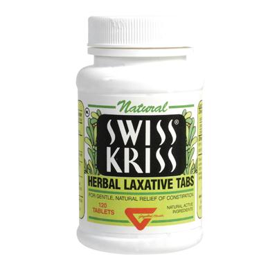 Modern Products Swiss Kriss Laxative Tabs (1x120 Tab)