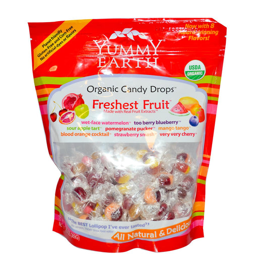 Yummy Earth Freshest Fruit Drops (6x3.3 Oz)