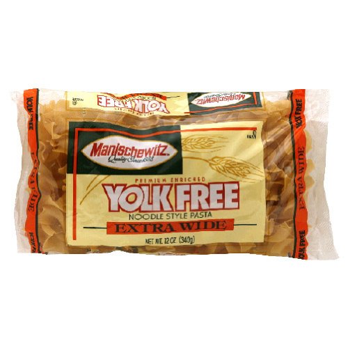 Manischewitz Extra Wide Yolk Free Noodles (12x12 Oz)