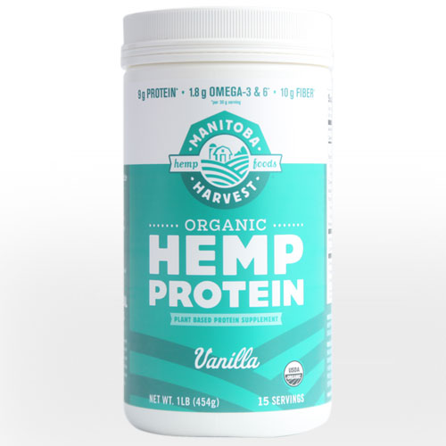 Manitoba Harvest Very Vanilla Hemp Protein (1x16 Oz)