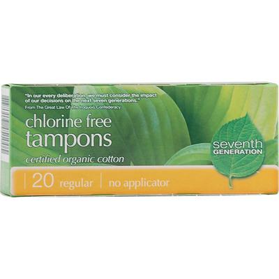 Seventh Generation Regular Tampon No Applicator (12x20 CT)