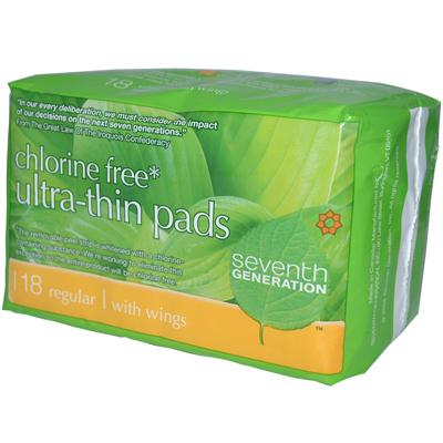 Seventh Generation Ultra Thin Regular Pads (12x18 CT)