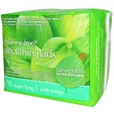 Seventh Generation Ultra Thin Super Long Pads (12x16 CT)