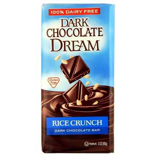 Dream Bar Rice Crunch Dark Chocolate Bar (12x3 Oz)