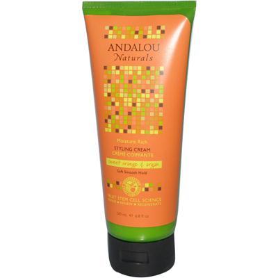 Andalou Naturals Moisture Rich Sweet Orange & Argan Styling Cream (1x6.8 Oz)