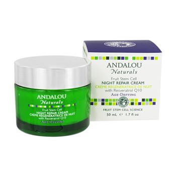 Andalou Naturals Fruit Stem Cell Night Repair Cream (1x1.7 Oz)