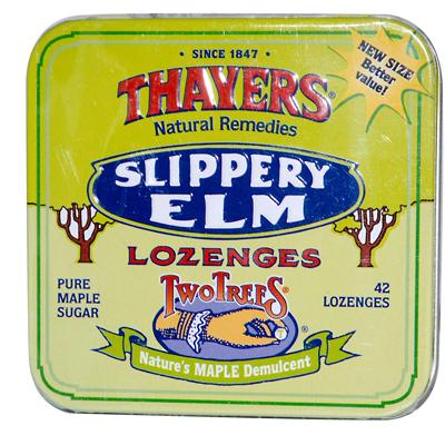 Thayer's Two Trees Maple Slippery Elm LOzenges (10x42 ct)