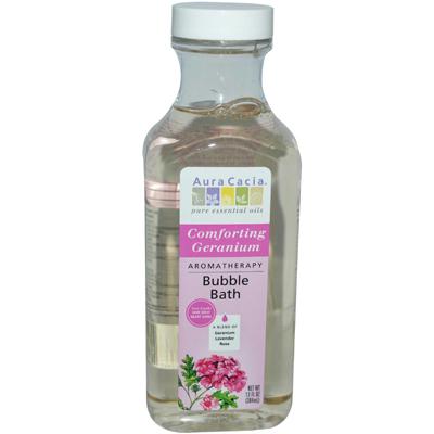 Aura Cacia Comforting Geranium Heart Song Bubble Bath (1x13 Oz)