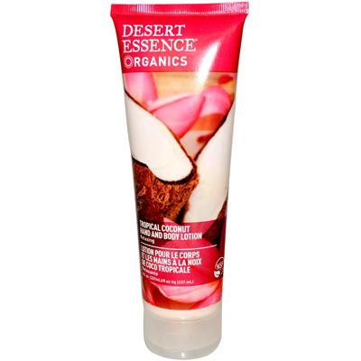 Desert Essence Tropical Coconut Hand& Body Lotion (8 Oz)