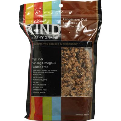 Kind Cinnamon Oat Clusterr with Flax Seed (6x11 Oz)