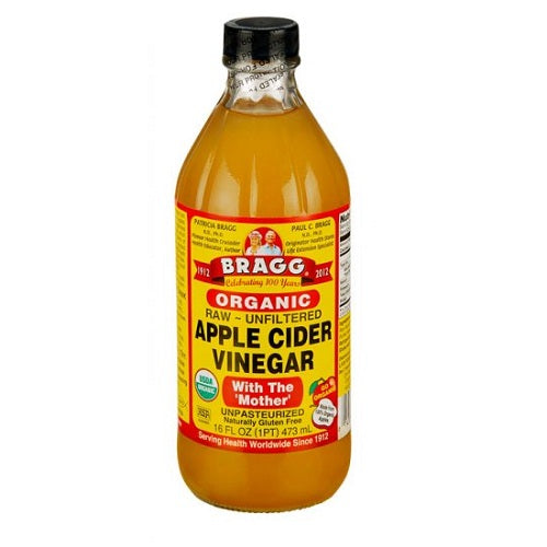 Bragg Liquid Aminos Org Raw Unsweetened Apple Cider Vinegar (12x16 Oz)