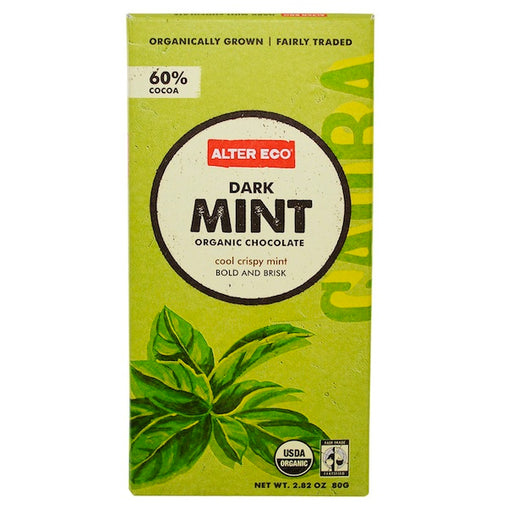 Alter Eco Chocolate Dark Mint (12x2.82OZ )